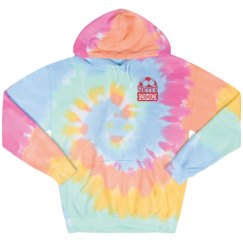 Unisex Tie-Dye Fleece Hoodie