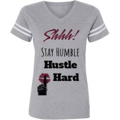 Ladies Relaxed Fit Vintage Sports Tee