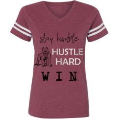 Ladies Relaxed Fit Vintage Sports Tee