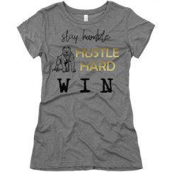 Ladies Slim Fit Super Soft Triblend Tee