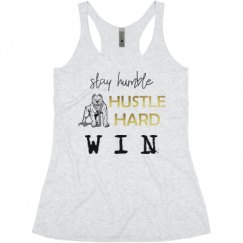 Ladies Slim Fit Super Soft Racerback Triblend Tank