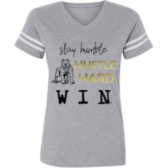 Ladies Relaxed Fit Vintage Sports Tee