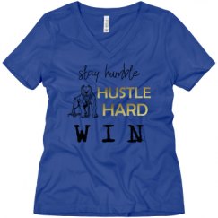 Ladies Relaxed Fit V-Neck Tee