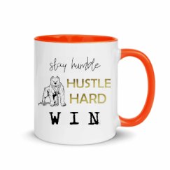 11oz Ceramic Mug with Color Inside