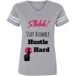 Ladies Relaxed Fit Vintage Sports Tee