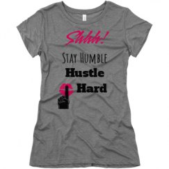 Ladies Slim Fit Super Soft Triblend Tee