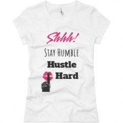 Ladies Slim Fit Basic Promo Jersey Tee