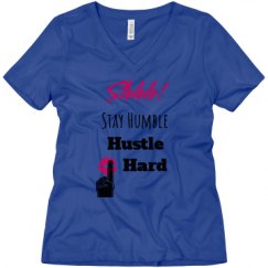 Ladies Relaxed Fit V-Neck Tee
