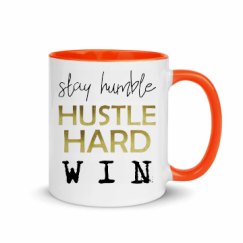 11oz Ceramic Mug with Color Inside