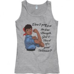 Ladies Semi-Fitted Basic Promo Tank