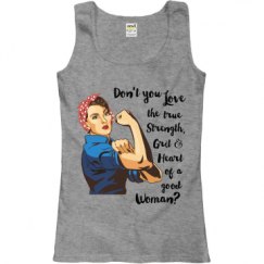 Ladies Semi-Fitted Tank