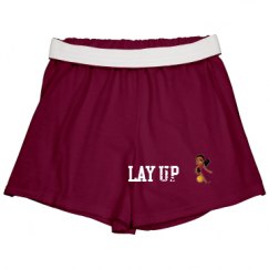 Slim Fit Cheer Shorts