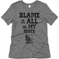 Ladies Relaxed Fit Super Soft Triblend Tee