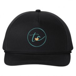 Snapback Five-Panel Rope Hat