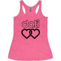 Ladies Slim Fit Super Soft Racerback Triblend Tank