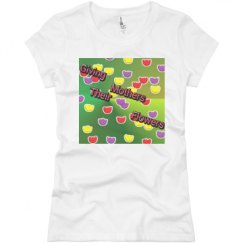 Ladies Slim Fit Basic Promo Jersey Tee