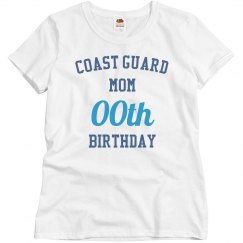 Customize coast guard mom bday