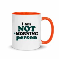 11oz Ceramic Mug with Color Inside