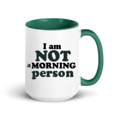 15oz Ceramic Mug with Color Inside