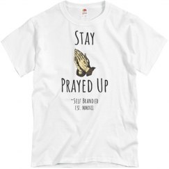 Stay Prayed Up Gray Blk