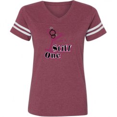 Ladies Relaxed Fit Vintage Sports Tee