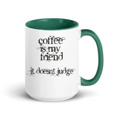 15oz Ceramic Mug with Color Inside