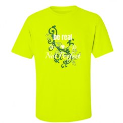 Unisex Ultra Cotton Safety Neon Crewneck Tee