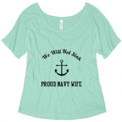 Ladies Flowy Slouchy Tee