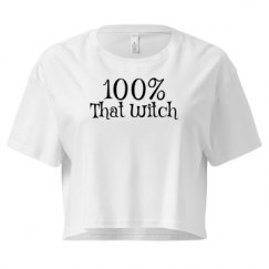 Ladies Festival Cali Crop Top Tee