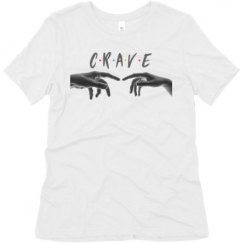 Ladies Relaxed Fit Super Soft Triblend Tee