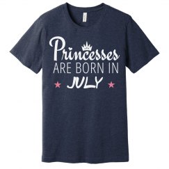 Princesses are born July