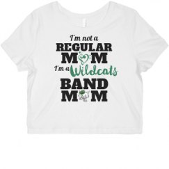 Ladies Slim Fit Crop Top Tee