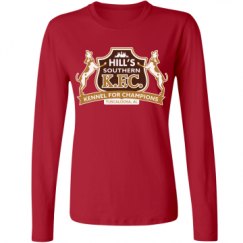 Ladies Relaxed Fit Basic Long Sleeve Tee