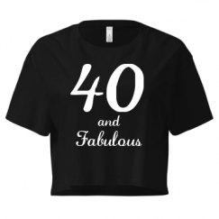 Ladies Festival Cali Crop Top Tee