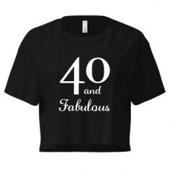 Ladies Festival Cali Crop Top Tee