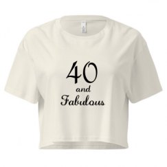 Ladies Festival Cali Crop Top Tee