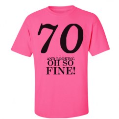 Unisex Ultra Cotton Safety Neon Crewneck Tee