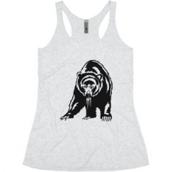 Ladies Slim Fit Super Soft Racerback Triblend Tank