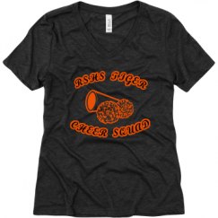 Ladies Relaxed Fit Super Soft Triblend V-Neck Tee