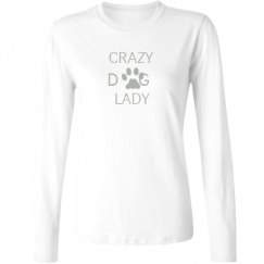 Ladies Relaxed Fit Basic Long Sleeve Tee