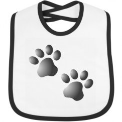 Infant Contrast Trim Bib