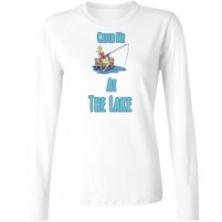 Ladies Relaxed Fit Basic Long Sleeve Tee