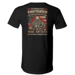 Unisex V-Neck Jersey Tee