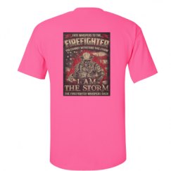 Unisex Ultra Cotton Safety Neon Crewneck Tee