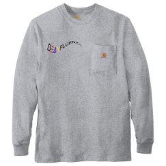 Unisex Carhartt Pocket Long Sleeve Tee