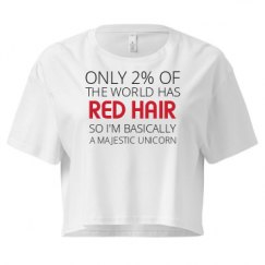 Ladies Festival Cali Crop Top Tee