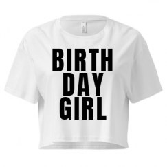 Ladies Festival Cali Crop Top Tee