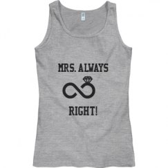 Ladies Semi-Fitted Basic Promo Tank