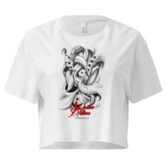 Ladies Festival Cali Crop Top Tee