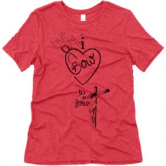 Ladies Relaxed Fit Super Soft Triblend Tee